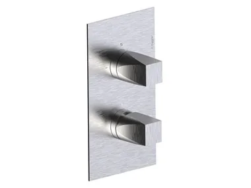 ALINE 49523V3 - Single handle stainless steel shower mixer with diverter by Rubinetterie Frattini - view 2